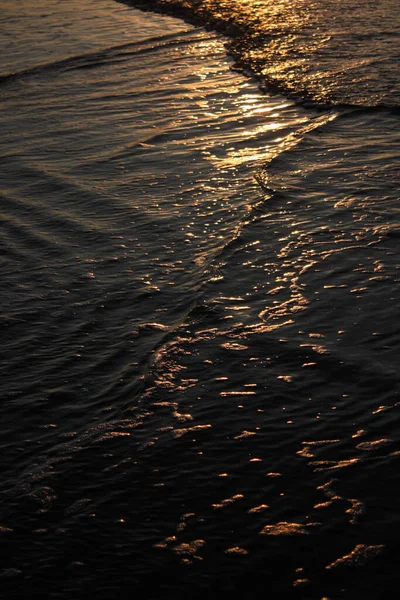 Belo Pôr Sol Praia — Fotografia de Stock