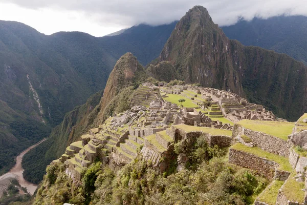 Machu Picchu Peru August 2019 Die Inca Stadt Cusco Unesco — Stockfoto