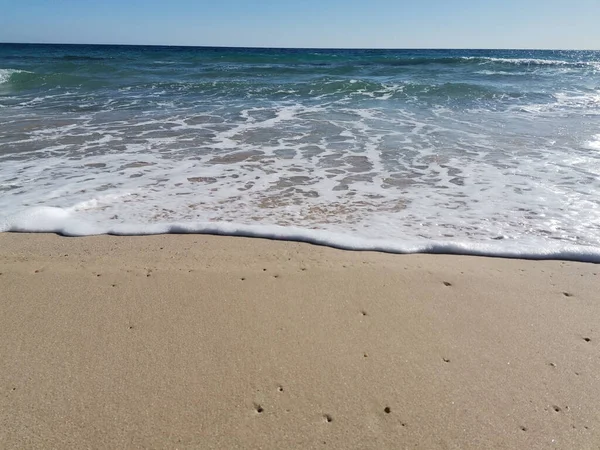 Mooie Zee Golven Het Strand — Stockfoto