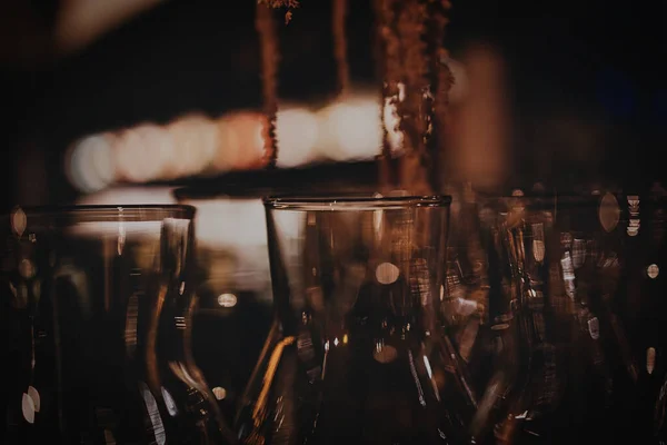 Glas Champagne Bardisken — Stockfoto