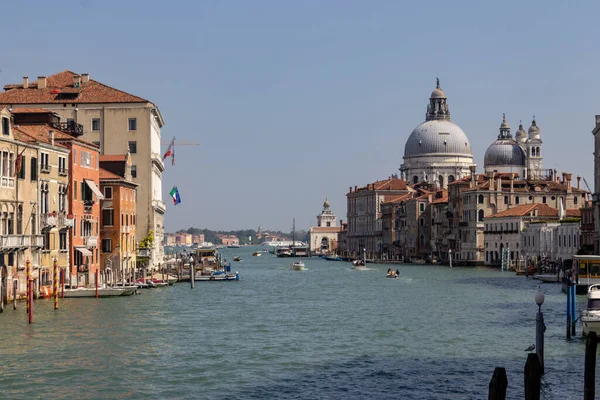 Venedig Italien September 2017 Blick Auf Den Großen Kanal Zentrum — Stockfoto