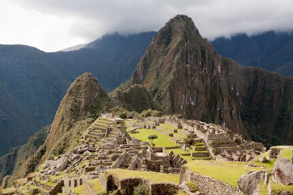 Machu Picchu Peru August 2019 Inca Ruins Sacred Valley Incas — Stock Photo, Image