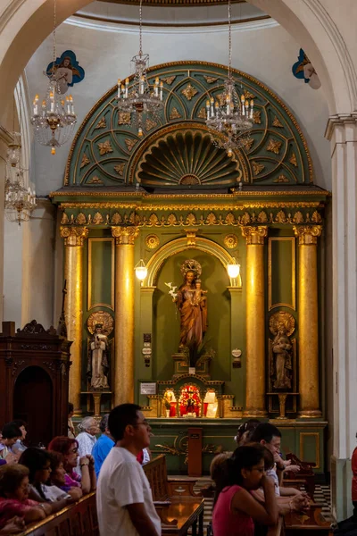 Интерьер Собора Петровской Базилики Ватикане Церковь — стоковое фото