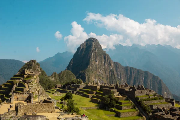 Machu Picchu Peru August 2018 Inca City Sacred Valley Incas — 图库照片