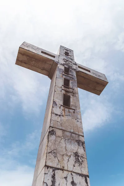 Jezus Chrystus Krzyżu Kościoła — Zdjęcie stockowe