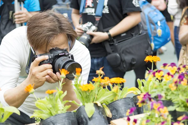 Hong Kong Kina Mars 2018 Folksamlingar Samlas Den Årliga Flower — Stockfoto