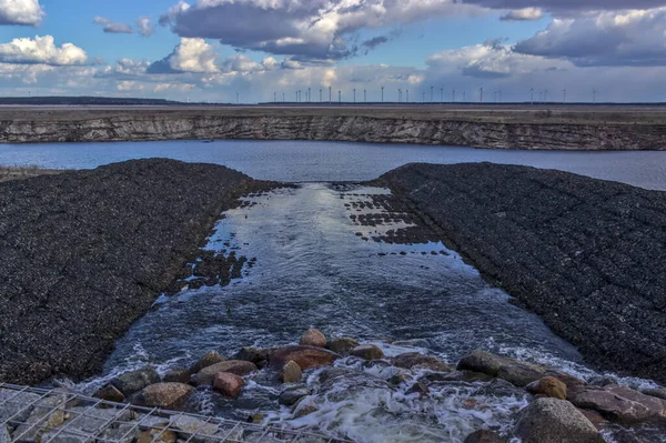 Vacker Utsikt Över Havet Och Himlen — Stockfoto