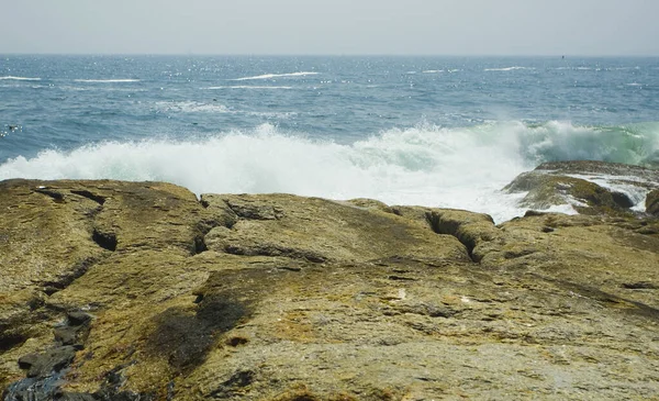 美しい海の海岸 自然背景 — ストック写真