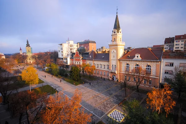 Sonbahar Prag Czech Cumhuriyeti Güzel Eski Vilnius Kasabası — Stok fotoğraf