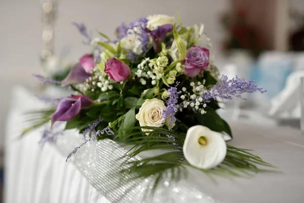 Bröllop Bukett Rosor Blommor — Stockfoto