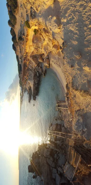 Der Blick Auf Die Wunderschöne Bucht — Stockfoto