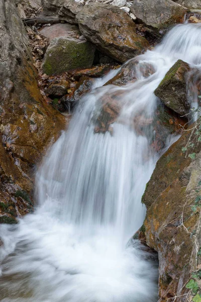 Bella Cascata Nella Foresta — Foto Stock