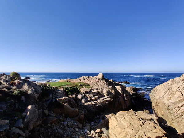 Beautiful View Sea Coast Nature Background — Stock Photo, Image