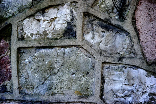 旧石墙纹理 — 图库照片