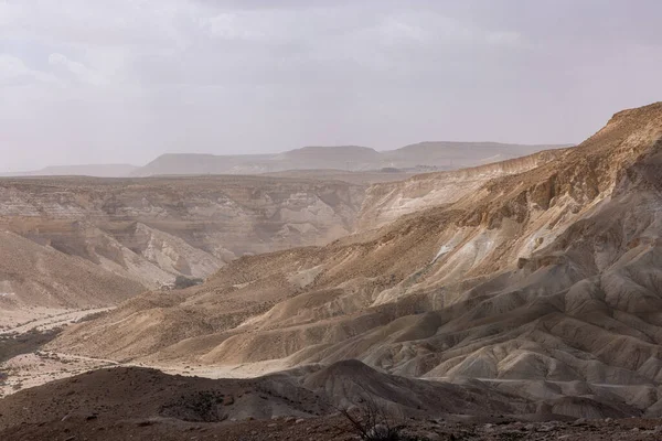 Bela Paisagem Deserto Negev Israel — Fotografia de Stock