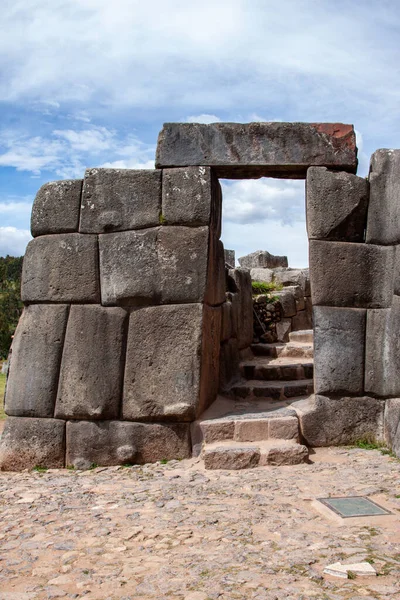 Ruínas Antiga Cidade Dos Incas Norte Estado Israel — Fotografia de Stock