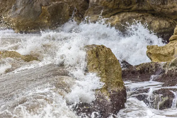 Bella Vista Sul Mare Sullo Sfondo Della Natura — Foto Stock