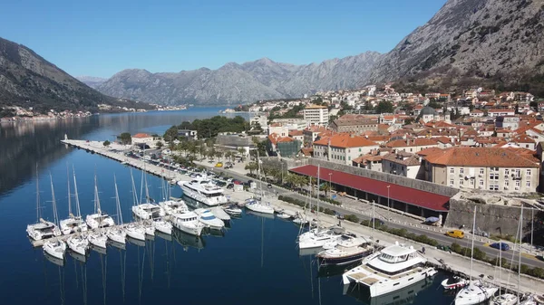 Widok Stare Miasto Kotor Czarnogóra — Zdjęcie stockowe