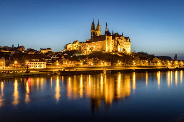 Night View Old Town — Stock Photo, Image