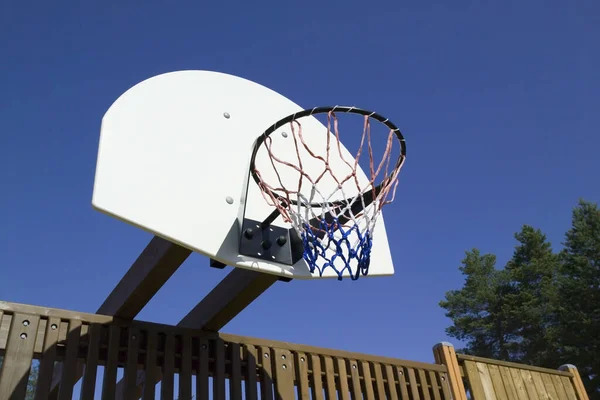 Basketbalový Koš Ulici — Stock fotografie