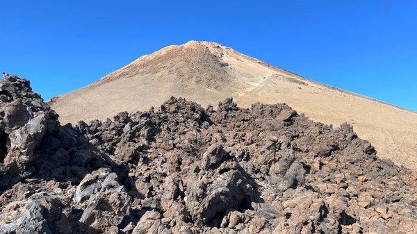 Vulkan Auf Teneriffa Kanarische Inseln Spanien — Stockfoto