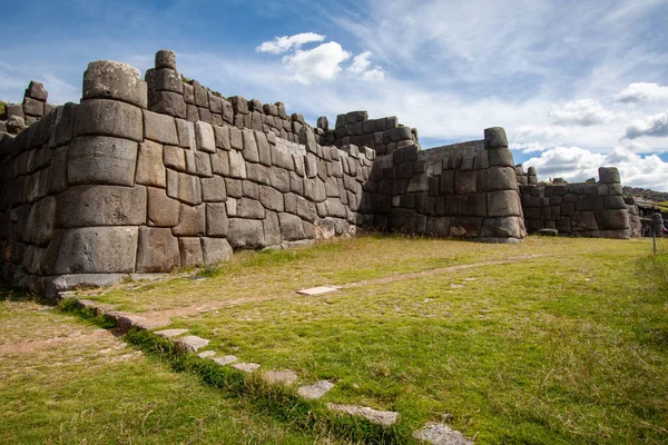 Ruínas Cidade Antiga Muro Sagrado Dos Incas Norte Israel — Fotografia de Stock