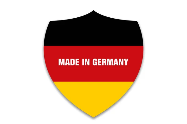 德国国旗图解 — 图库照片