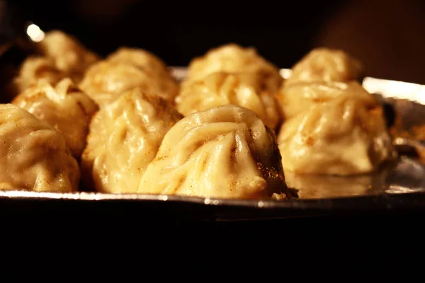 Nahsicht Auf Köstliches Asiatisches Essen — Stockfoto