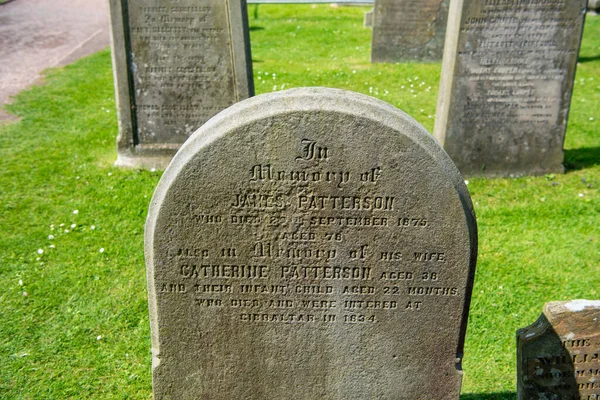 Vecchio Cimitero Nella Città Londra — Foto Stock