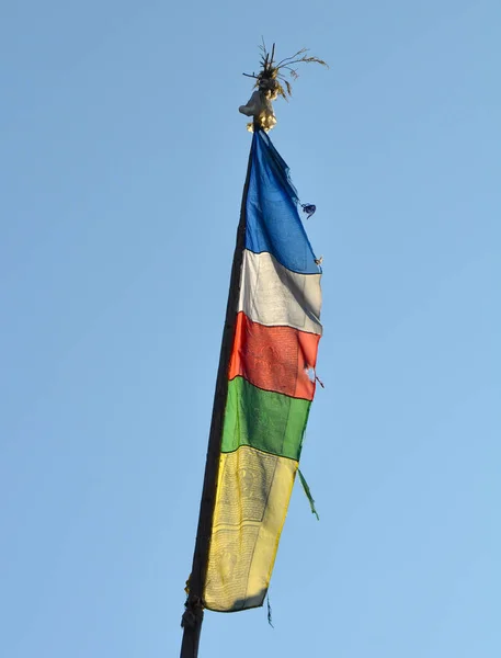 Vlag Van Republiek Van Congo — Stockfoto