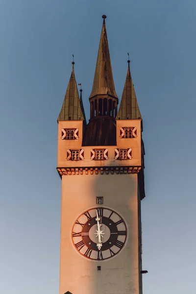 Klocktornet Centrum Staden Huvudstaden Staten Vackraste Städerna — Stockfoto