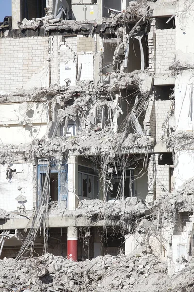 Demolition Building City — Stock Photo, Image