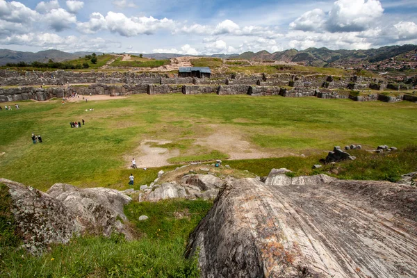 Antik Şehrin Kalıntıları Kuzey Eyaletindeki Incaların Kutsal Duvarı — Stok fotoğraf