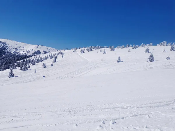 Dağlarda Kayak Merkezi — Stok fotoğraf