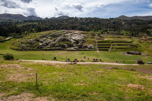 Las Ruinas Del Valle Sagrado Los Incas Perú — Foto de Stock