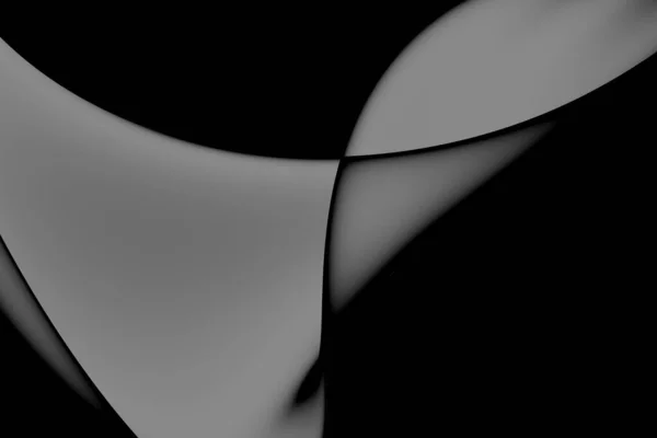 Abstract Black White Digital Wallpaper — Stock Photo, Image