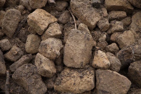 Stapel Steen Grond — Stockfoto