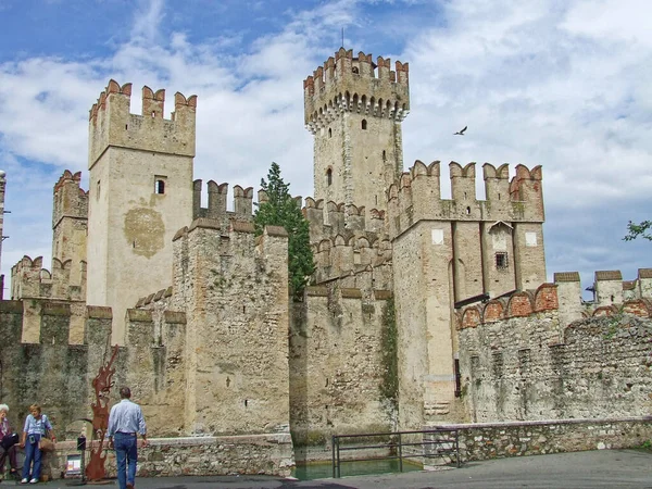 Középkori Kastély Város San Gimignano Olaszország — Stock Fotó