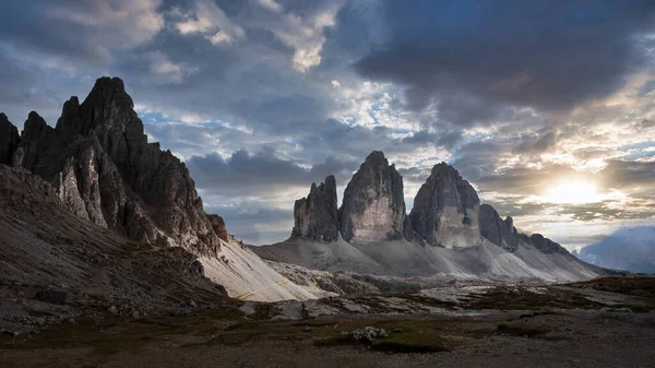 Bellissimo Paesaggio Delle Dolomiti Italia — Foto Stock