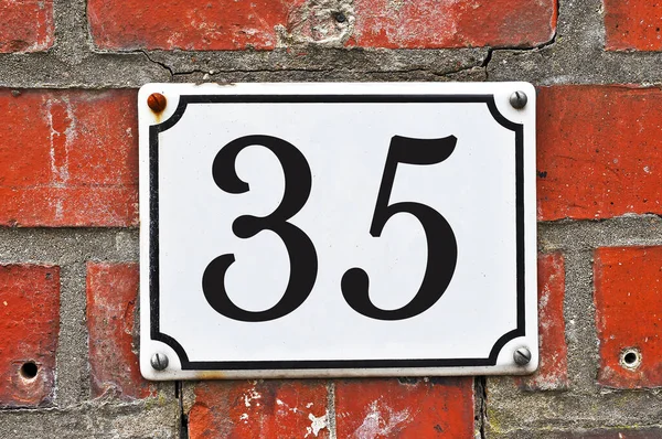 Número Veinte Casa — Foto de Stock