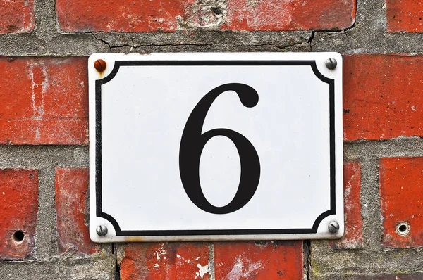 Número Nove Casa — Fotografia de Stock