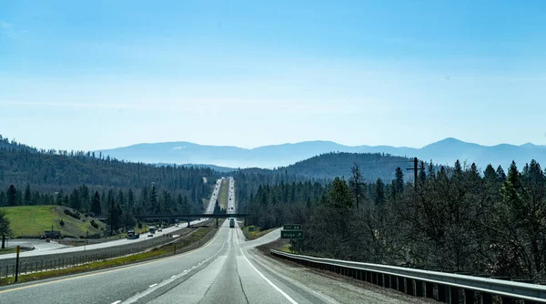 Autostrada Montagna — Foto Stock