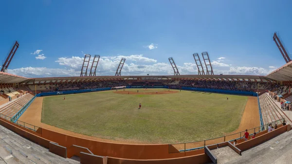 Stadion Med Många Människor — Stockfoto