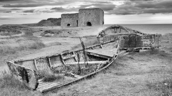 Vieille Maison Abandonnée Dans Ville — Photo