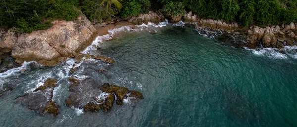 Air View Beautiful Tropical Sea — стоковое фото