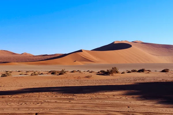 Gyönyörű Kilátás Nyílik Sivatag Namib Naukluft Nemzeti Park Namíbia — Stock Fotó