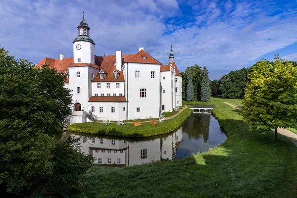 Vista Panorâmica Bela Arquitetura Medieval Castelo — Fotografia de Stock