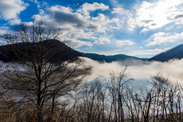 Scenic Shot Beautiful Mountains Sunny Day — Stock Photo, Image