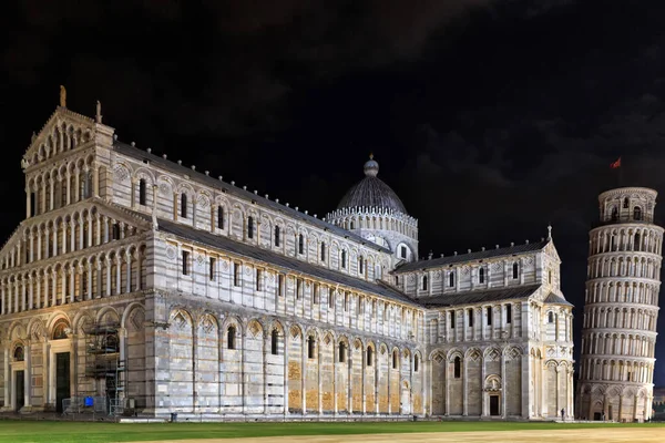 Pisa Italyan Circa Haziran 2017 Vaftizhanenin Eğik Kulesinin Katedrali — Stok fotoğraf