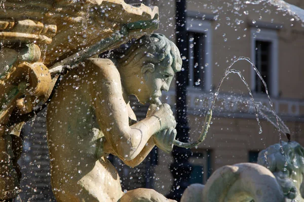 Fuente Ciudad Barcelona — Foto de Stock